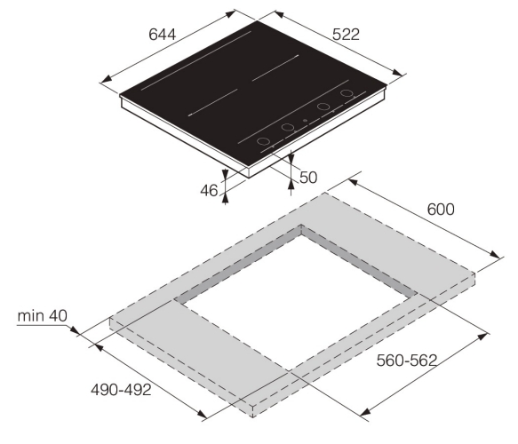 Варочная панель Asko HID654MC