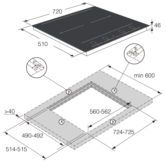 Варочная панель Asko HID754MFC