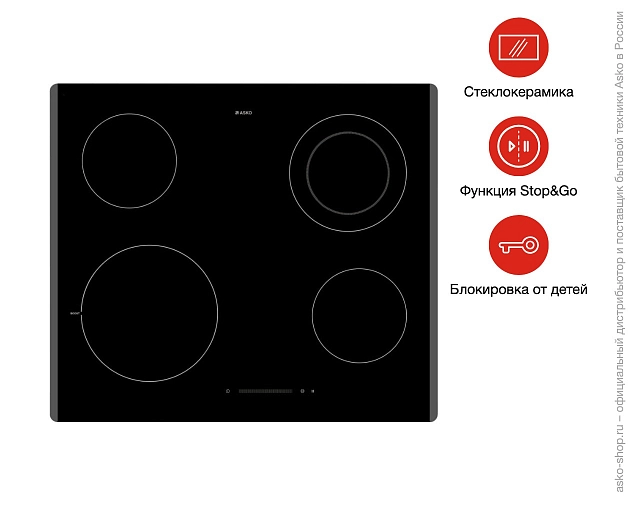 Варочная панель  Аско HCL614G фото 7