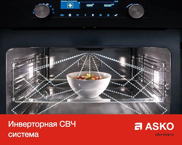 Встраиваемая микроволновая печь  Аско OM8483S фото 10