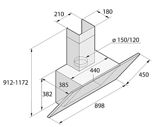 Вытяжка  Аско CD4934B фото 3 в Санкт-Петербурге