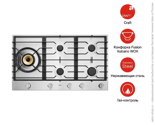 Варочная панель  Аско HG1986SB фото 5