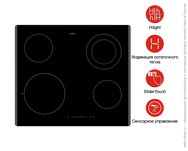 Варочная панель  Аско HCL614G фото 6