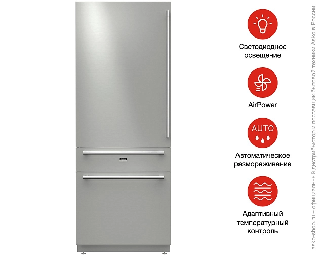 Встраиваемый холодильник  Аско RF2826S фото 6